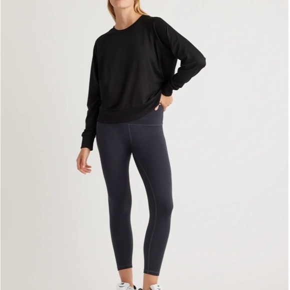 Quince Flowknit pullover crew M - Picture 2 of 6